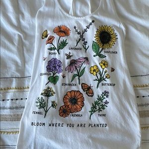 Bloom Where you are planted - tank - small- Wholesome Culture